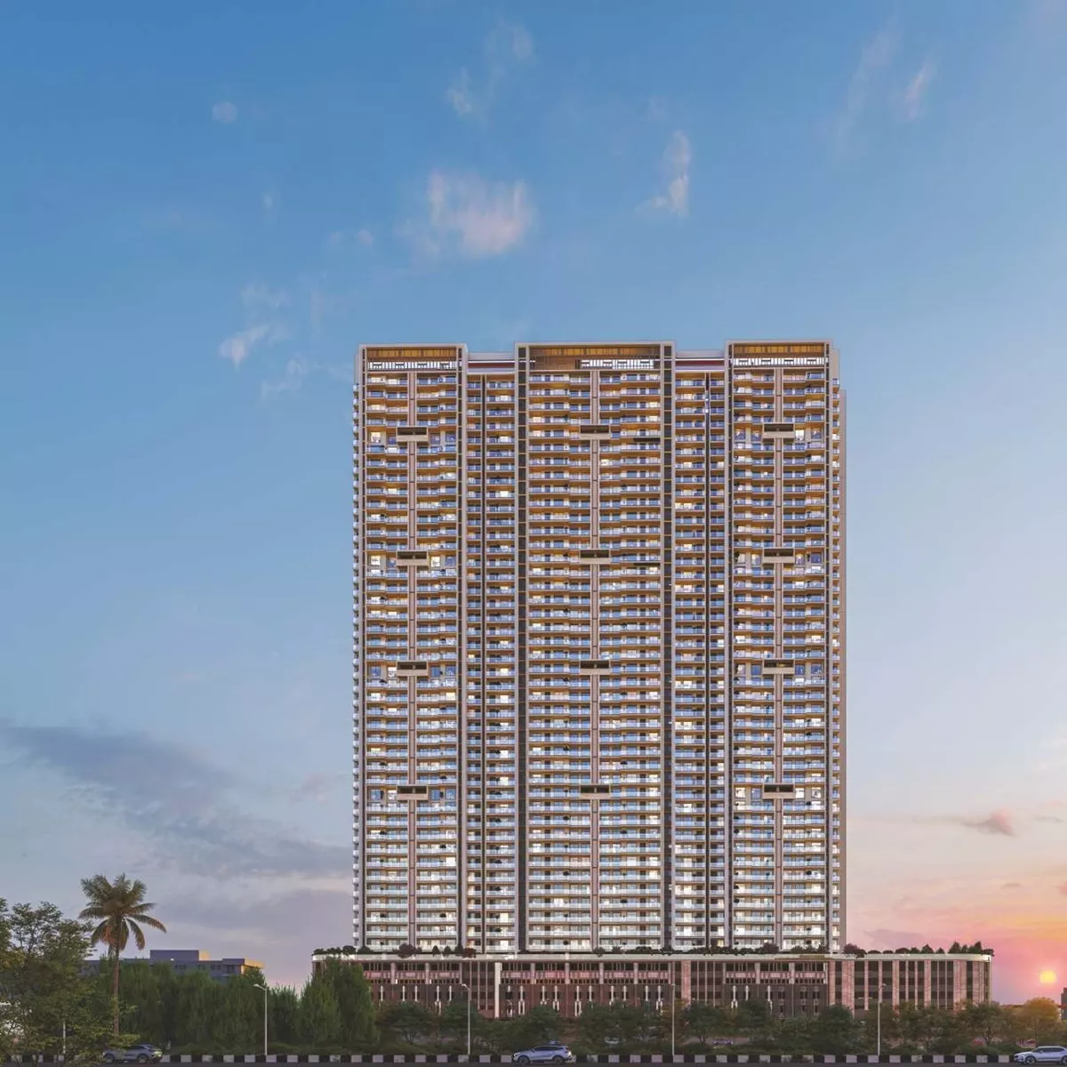 Satya Levante Residences Gurgaon high-rise residential tower with modern architecture and open surroundings